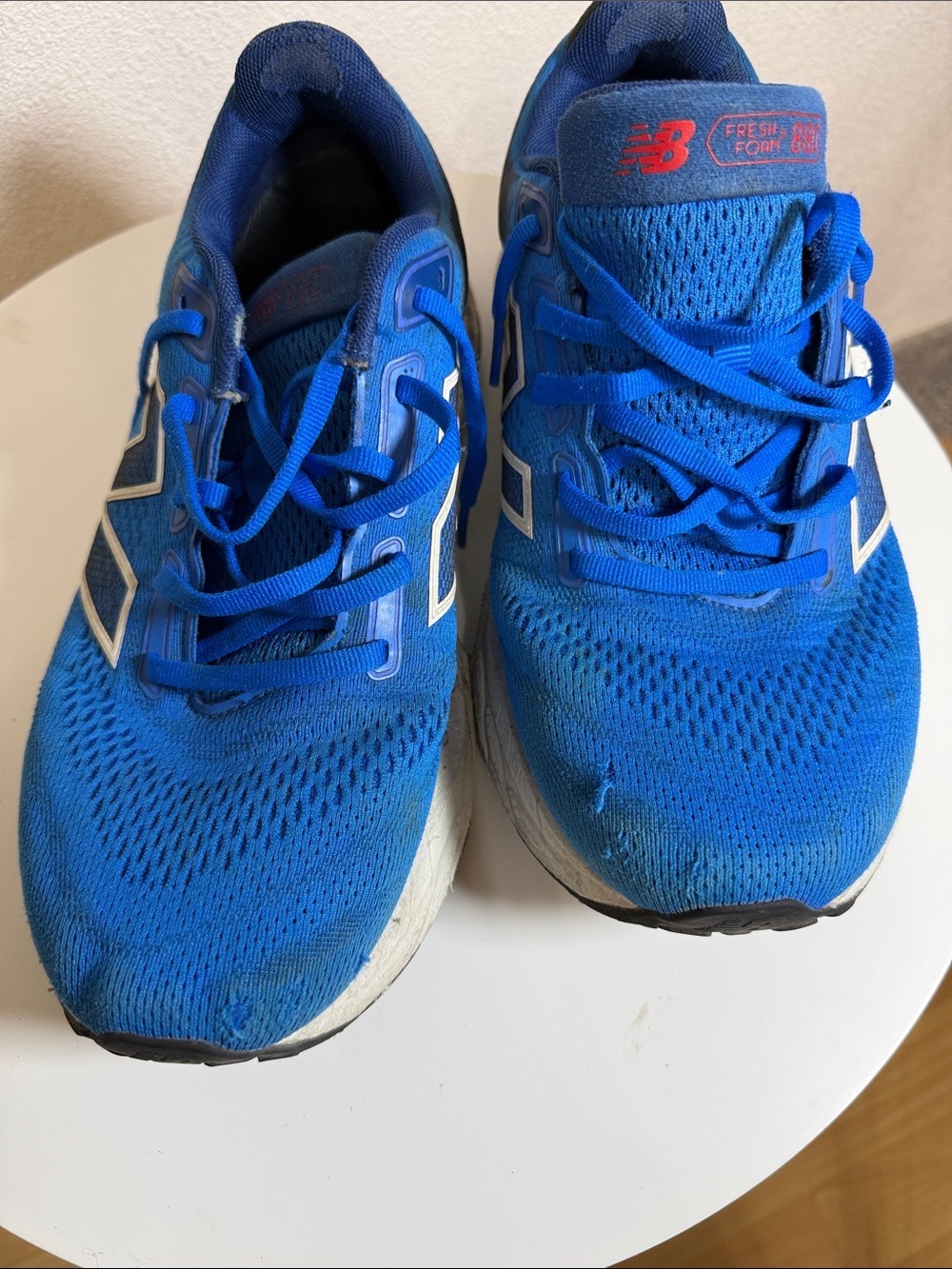 New Balance Bright Blue Men's Athletic Running Sneakers - Picture 3 of 11